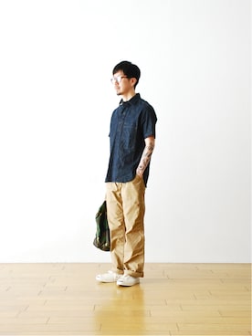 「MHL.」｜WONDERMOUNTAINさん（メンズ・174cm）の春コーディネート