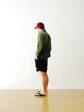 「JOJO（ジョジョ）のアイテム」を使った、WONDERMOUNTAINさん（メンズ・168cm）の夏コーディネート