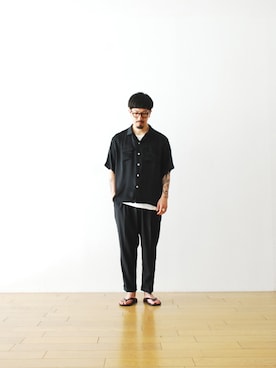 「visvim」｜WONDERMOUNTAINさん（メンズ・174cm）の夏コーディネート