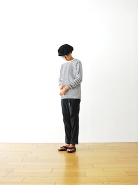 「パンツスタイル」｜WONDERMOUNTAINさん（メンズ・175cm・30代）の夏コーディネート