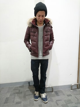 Hirotomo Miyataさん（メンズ・167cm）の冬コーディネート