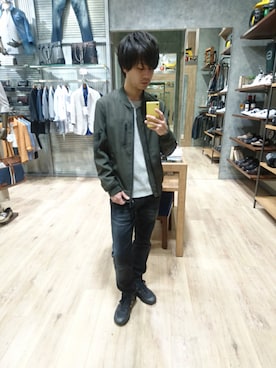 Hirotomo Miyataさん（メンズ・167cm）の春コーディネート