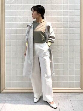 「春のマストワンアイテム」｜kaoriさん（レディース・153cm）の冬コーディネート