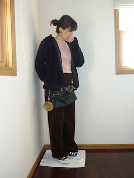 haruakiさん（レディース・159cm）の冬コーディネート