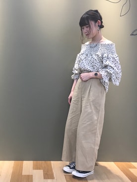 やすたろさん（レディース・154cm）の春コーディネート