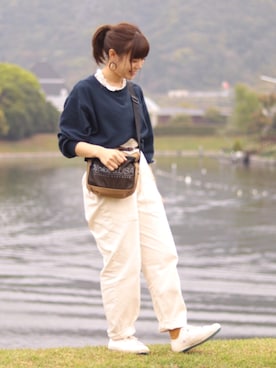やすたろさん（レディース・154cm）の春コーディネート