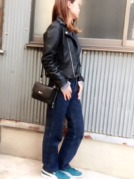 まなみさん(レディース・153cm)の冬コーディネート
