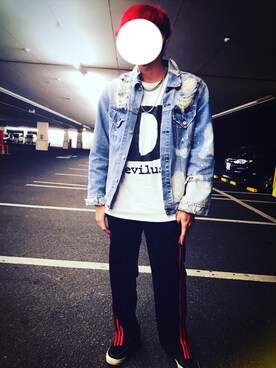 malmalさん（メンズ・180cm）の春コーディネート