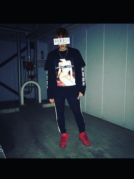 malmalさん（メンズ・180cm）の夏コーディネート