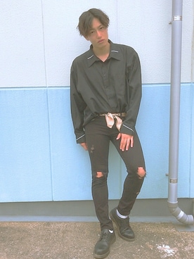 「Original.（オリジナル）のアイテム（パンツ）」を使った、malmalさん（メンズ・180cm）の夏コーディネート