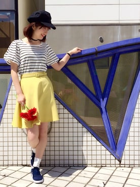 YAMAさん（レディース・157cm）の春コーディネート