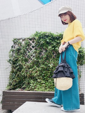 YAMAさん（レディース・157cm）の春コーディネート