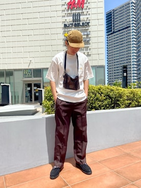 「YSTRDY's TMRRW（イエスタデイズトゥモロー）のアイテム」を使った、soraさん（メンズ・178cm）の春コーディネート