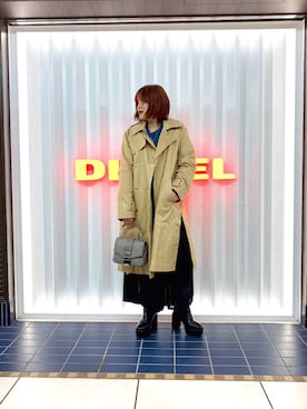 「バレンタインデートスタイル」｜「アイテム（ジャケット/アウター）」を使った、Kona2さん（レディース・153cm）の冬コーディネート