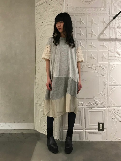 Gomme Gomme 渋谷modi店 3f Gommeのワンピースを使ったコーディネート Wear