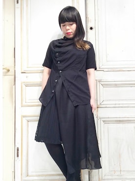 「gomme（ゴム）のアイテム」を使った、gommeさん（レディース・156cm）の春コーディネート
