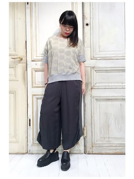 「ドット柄」｜gommeさん（レディース・156cm）の春コーディネート