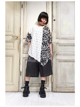 「ドット柄」｜gommeさん（レディース・156cm）の春コーディネート