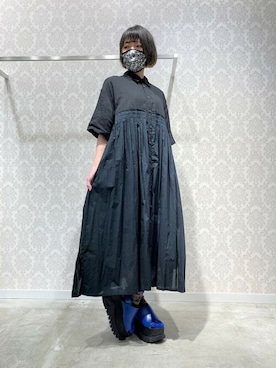 「gomme（ゴム）のアイテム」を使った、gommeさん（レディース・159cm）の春コーディネート
