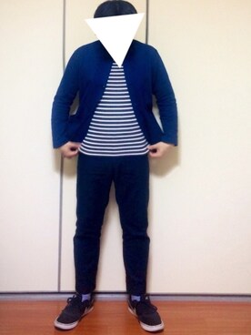 「BEAUTY&YOUTH UNITED ARROWS（ビューティーアンドユースユナイテッドアローズ）のアイテム（ノーカラージャケット）」を使った、3865さん（メンズ・170cm）の春コーディネート