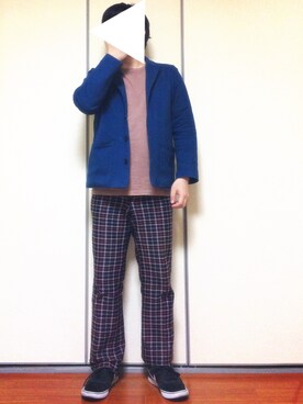 「BEAUTY&YOUTH UNITED ARROWS（ビューティーアンドユースユナイテッドアローズ）のアイテム（ノーカラージャケット）」を使った、3865さん（メンズ・170cm）の春コーディネート