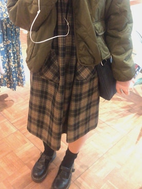 「mer（メル）のアイテム」を使った、KID-Aさん（レディース・157cm）の春コーディネート