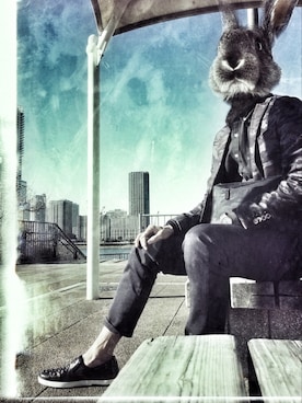 ウサ男さん（メンズ・176cm）の冬コーディネート