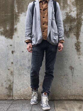 paul smith jeans シルク混　テーラードジャケット Paul Smith LONDON シルク混 ネイビー テーラード 裏地派手