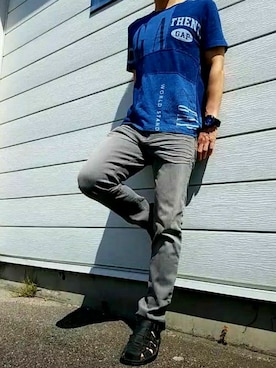 「アイテム（腕時計）」を使った、mandreamさん（メンズ・170cm・50代）の夏コーディネート