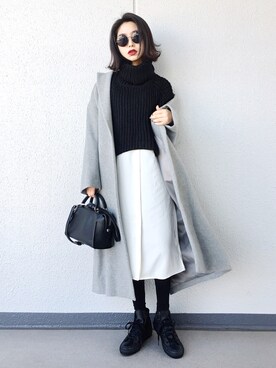 「FREAK'S STORE（フリークスストア）のアイテム（腕時計）」を使った、Aiさん（レディース・163cm）の冬コーディネート