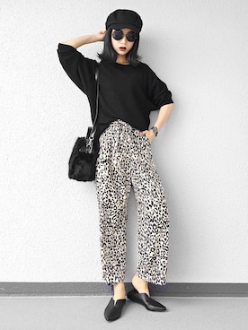 「アイテム（パンプス）」を使った、Aiさん（レディース・163cm）の秋コーディネート