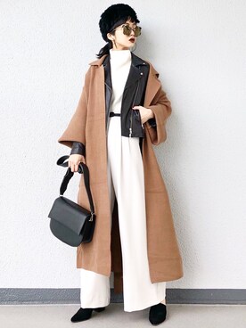 Aiさんの「N.Vogue(エヌヴォーグ)バルーン袖ニット」を使ったコーディネート