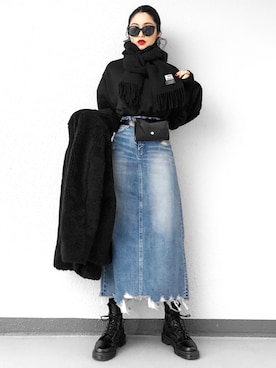 Aiさん(レディース・163cm)の冬コーディネート