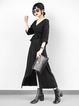 「FREAK'S STORE（フリークスストア）のアイテム（腕時計）」を使った、Aiさん（レディース・163cm）の秋コーディネート