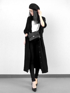 「GYDA（ジェイダ）のティアドロップサングラス（サングラス）」を使った、Aiさん（レディース・163cm）の秋コーディネート