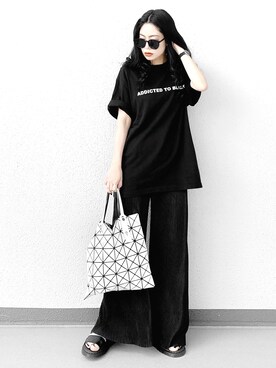 「Dr. Martens（ドクターマーチン）のDr.Martens　GRYPHON（サンダル）」を使った、Aiさん（レディース・163cm）の夏コーディネート