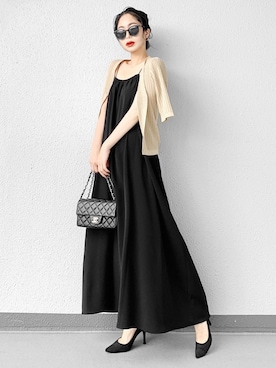 「ESPERANZA（エスペランサ）のアイテム（シューズ）」を使った、Aiさん（レディース・163cm）の夏コーディネート