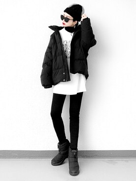 Aiさん（レディース・163cm）の冬コーディネート