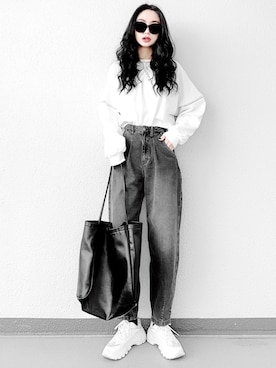 Aiさん（レディース・163cm）の冬コーディネート