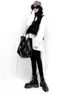 「chuu（チュー）のアイテム」を使った、Aiさん（レディース・163cm）の春コーディネート