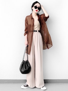 Aiさん（レディース・163cm）の夏コーディネート