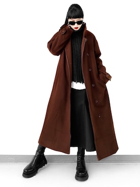 Aiさん（レディース・163cm）の冬コーディネート