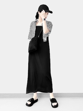 「FEKETE（フェケテ）のアイテム」を使った、Aiさん（レディース・163cm）の夏コーディネート