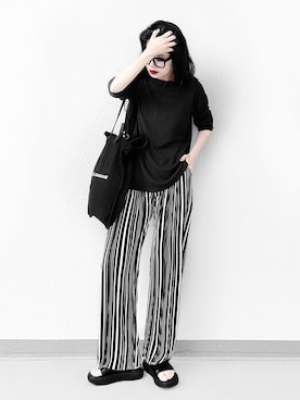 「FEKETE（フェケテ）のアイテム」を使った、Aiさん（レディース・163cm）の夏コーディネート