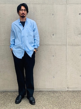 「KICS DOCUMENT.（キクス ドキュメント）のアイテム（パンツ）」を使った、sakurabaggio18さん（メンズ・179cm）の春コーディネート