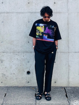 「KICS DOCUMENT.（キクス ドキュメント）のアイテム（パンツ）」を使った、sakurabaggio18さん（メンズ・179cm）の春コーディネート