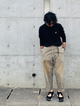 「Scye（サイ）のアイテム」を使った、sakurabaggio18さん（メンズ・179cm）の夏コーディネート