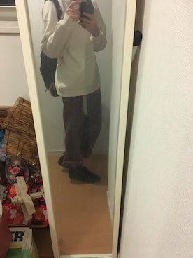 「YEVS（イーブス）のアイテム」を使った、koukiさん（メンズ・175cm）の秋コーディネート