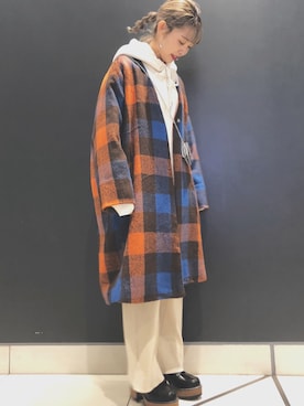 「JEANASIS（ジーナシス）のアイテム（財布/小物）」を使った、n e n e  .さん（レディース・153cm）の冬コーディネート
