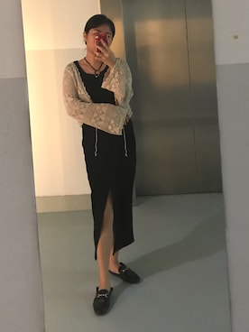「EGOIST（エゴイスト）のアイテム（その他）」を使った、CSYさん（レディース・155cm）の秋コーディネート